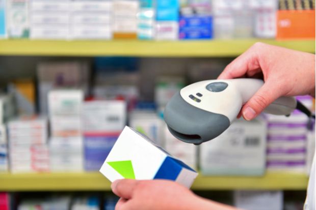 Medicine can be scanned at various points along the supply chain to determine its authenticity