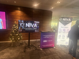 NIVA stand at the event