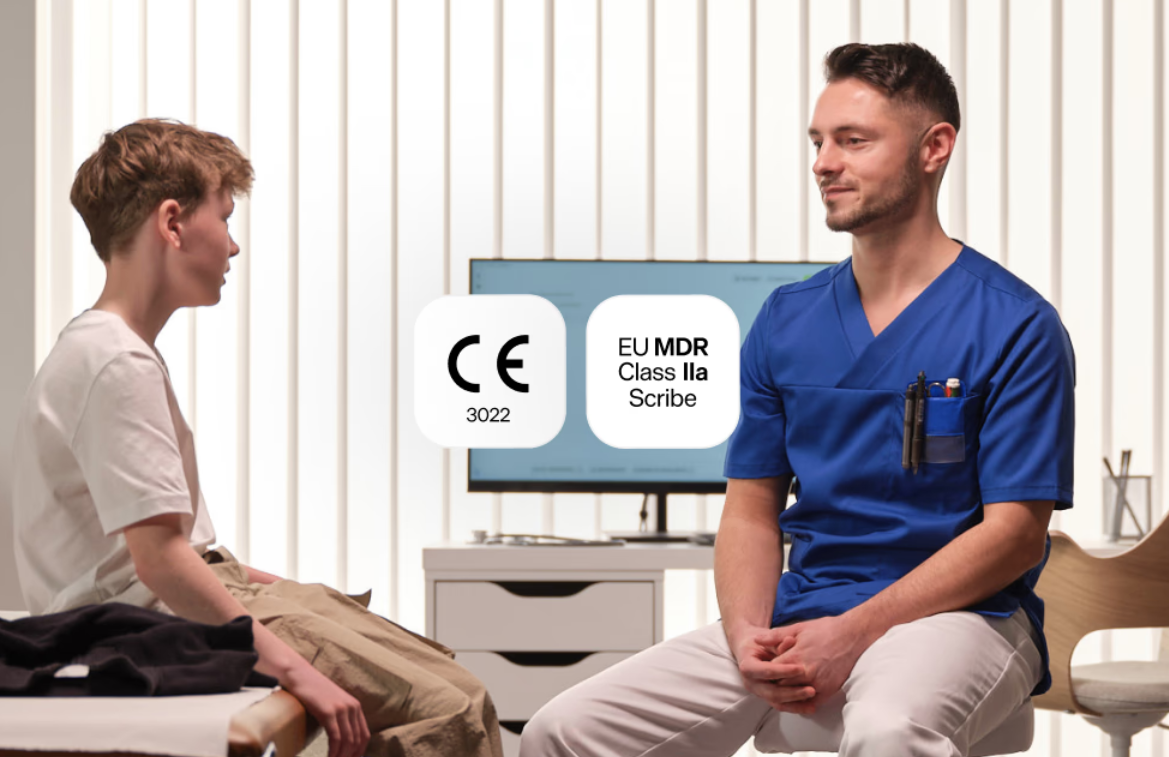 Tandem’s AI Scribe is now certified under the EU Medical Device Regulation