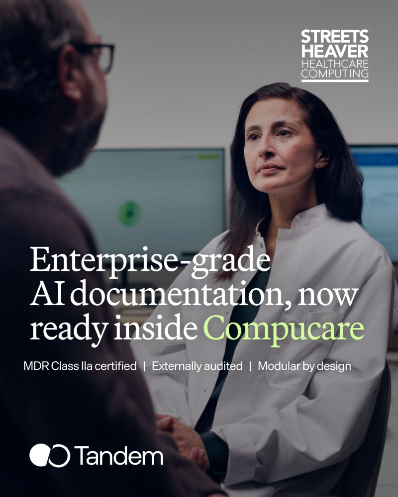 Advert propoting Tandem AI now available in Compucare