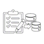 Manual administrative processes and duplicated data entry